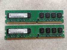 2x (Two) Qimonda 1GB PC2-5300 DDR2-667MHz non-ECC 240-Pin (HYS64T128020HU-3S-B) picture