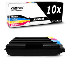 10x Eurotone Cartridge replaces Kyocera TK 580 C K M Y picture