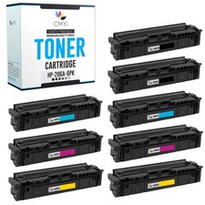 CMYi 8-Pack Replacement 206A Printer Toner for HP Color LaserJet Pro MFP M283cdw picture