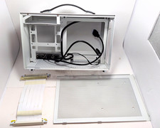 S300 Mini-ITX SFF Case (White) - with PCIe 3.0 Riser Cable & Handle picture