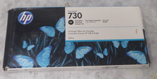 Genuine HP 730 Photo Black 300ml Ink Cartridge P2V73A Expired OEM picture