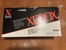 Genuine Xerox 6R881 Black Toner Cartridge XC1020 XC810 OEM Open Box Sealed Bag picture