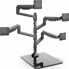 VIVO Quad Ultrawide Freestanding Monitor Stand for up to Four 38