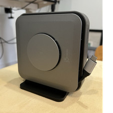 j5create JCD3199 USB-C Docking Station w/ USB-A, SD Slot, Audio, Gray picture
