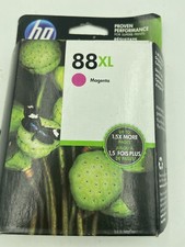 NEW GENUINE HP OfficeJet 88XL Magenta Ink Cartridge C9392AN - Sealed Box 09/17 picture
