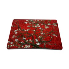 Soft Neoprene Notebook Laptop Optical Mouse Pad Red Almond Trees MP-67 picture