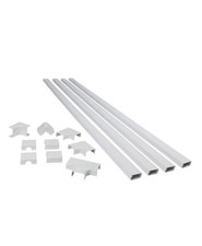 Legrand Wiremold C310 Cordmate III 10 Foot 11 Piece Cord Cover Kit, Organizer picture