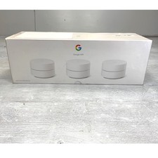 Google WiFi AC1200 Mesh Wi-Fi System 3-Pack GA02434-US New Factory Sealed picture