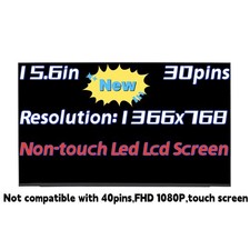 N156BGA-E53 for Dell PN DP/N 07XMDT 7XMDT LED LCD Screen HD 1366x768 Replacement picture