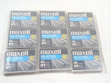 Lot of 9 Maxell HS-4/150S 4mm 150M DDS-4 Data Cartridge Tape 20 GB NEW SEALED picture
