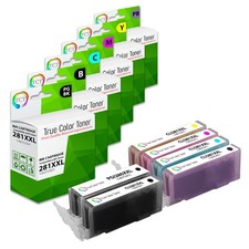6PK TCT Premium PGI280 PGB CLI281 BCYM PB HY Compatible for Pixma TR7520 Ink picture