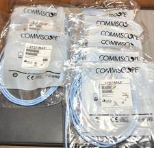 (Lot of 8) COMMSCOPE SYSTIMAX SOLUTIONS GS8E Patch Cords (X2) 10' ,  (X6) 7' picture
