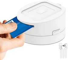White Dock for Square Reader 1st & 2nd Gen, Anti-Sleep Case with 1.5m Cable picture