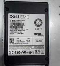 7.68TB DELL Samsung PM1733 0Y27TR nvme 2.5