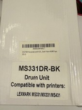 Black Drum Unit (1-Pack) for Lexmark MS331, MX331, & MS431 Printers picture