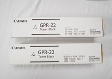 2x Canon GPR-22 Black Toner Cartidges - NEW IN BOX - #0386B003 - AA , expired picture