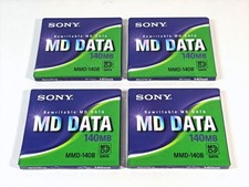 SONY MMD-140B Rewritable MD DATA 140MB Made in Japan - Sealed Lot of 4 #1705 picture