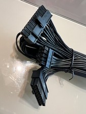 EVGA SUPERNOVA G2 G3 G5 GA  18 PIN + 10 PIN to 24 PIN MOTHER BOARD POWER CABLE picture