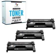 3PK CMYi Replacement Toner 58A Cartridges for HP LaserJet Enterprise MFP M430f picture