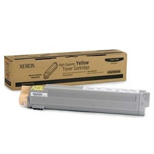Genuine Xerox Phaser 7400 High Capacity Yellow Toner Cartridge 106R01079 picture