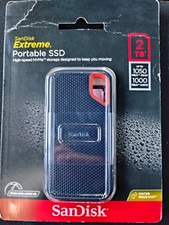 SanDisk EXTREME Portable SSD 2TB 1050/1000  *BRAND NEW* FACTORY SEALED  picture