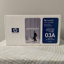 Genuine HP 03A (C3903A) Black Toner Print Cartridge - Still Sealed In Box Y2K picture