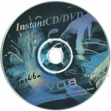 Instant CD/DVD VOB Software CD for PC Computer picture