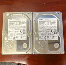 Lot of 2 HGST Ultrastar 6TB 3.5