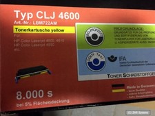 LBM-Master XXL toner yellow/yellow, like HP C9722A, 641A for 4600/4650 for 8,000 pages picture