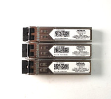 Lot of*3 Nokia 1AB187280063 1000Base-SX CPRI 1-4, 300m SFP Transceiver picture