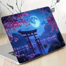 3 Pieces Universal Laptop Protective Film PVC Material cherry Blossom Moonlight picture