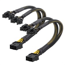 Cable Matters 2-Pack Pcie 8 Pin to Dual 8 Pin (6+2) Female to Male Pcie Power Ad picture