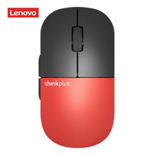 Lenovo Thinkplus E3 Mute 2400dpi 2.4G Wireless Mouse Mice Double-sided Black/Red picture