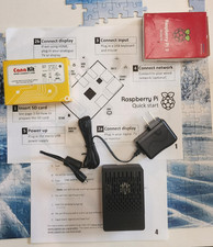 Raspberry Pi 3 B+ Plus, Starter Kit, Canakit 2.5A Adapter, Case, Python. Choose picture