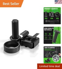 Versatile 50 Pack M6 Rack Mount Cage Nuts, Screws & Washers for All Racks picture
