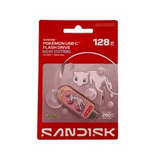 Sandisk Pokemon Mew USB-C Flash Drive - 128gb - Limited Edition picture