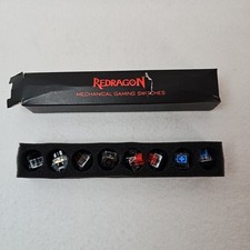Redragon Mechanical Gaming Switches - Assorted Red, Blue, Brown, Black, 8 Pieces picture