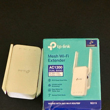 TP-LINK RE315 AC1200 Dual-Band Mesh Wi-Fi Extender, White, 2.4/5GHz picture