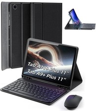 TUNKARMOR Case Keyboard for Samsung Galaxy Tab A9+ / A11+ Plus 2023/2025 11 Inch picture