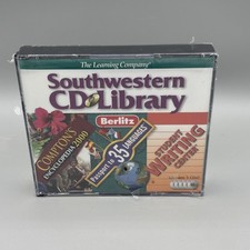 Berlitz - Southwestern CD Library / The Learning Company (5 PC CD-ROM, 1999) NEW picture