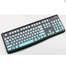 CIEATIVE Color Silicone keyboard Skin Protector For Logitech MK120 K120 picture