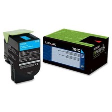 Lexmark Unison 701C Original Standard Yield Laser Toner Cartridge 70C10C0 picture