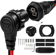 1865120 MKR-28 Trolling Motor Plug and Receptacle & MKR-27 60 AMP Circuit Breake picture