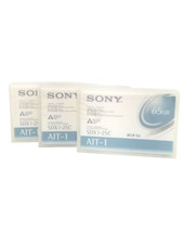 LOT OF 3_ SONY: SDX1-25C; AIT-1 25GB/65GB AIT DATA CARTRIDGE picture