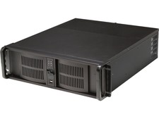 iStarUSA D-300 Black Aluminum / Steel 3U Rackmount Compact Stylish Chassis - Bla picture