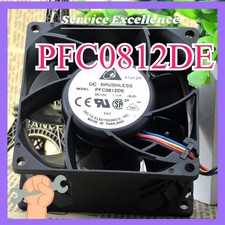 PFC0812DE One Delta PFC0812DE DC 12V 3.30A Fan Fast Shipping 80x80x38mm 4-Pin picture