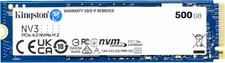 Kingston NV3 500GB M.2 2280 NVMe SSD PCIe 4.0 Gen 4x4 Up to 5000 MB/s picture