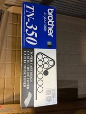 Genuine Brother TN-350 Black Toner Cartridge OEM HL-2040 MFC-7420 New Sealed picture