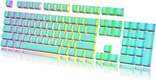 HK Gaming Pudding Keycaps Set | Doubleshot PBT Keycap Set | Full 108 OEM Profile picture