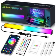 Dynamic RGB Display Downward Light Bar for PC, Desktop picture